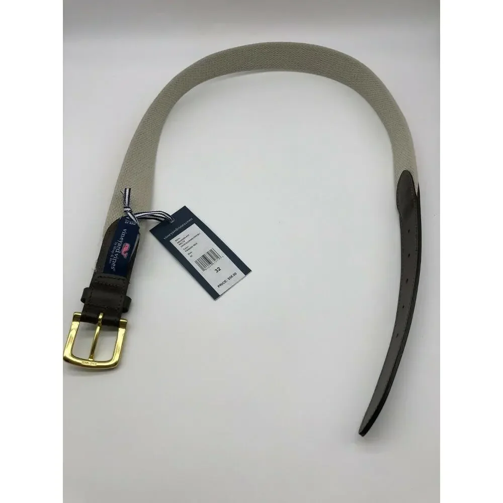 Vineyard Vines Chicago Blackhawks Men's Belt Size 32 NWT MSRP $58